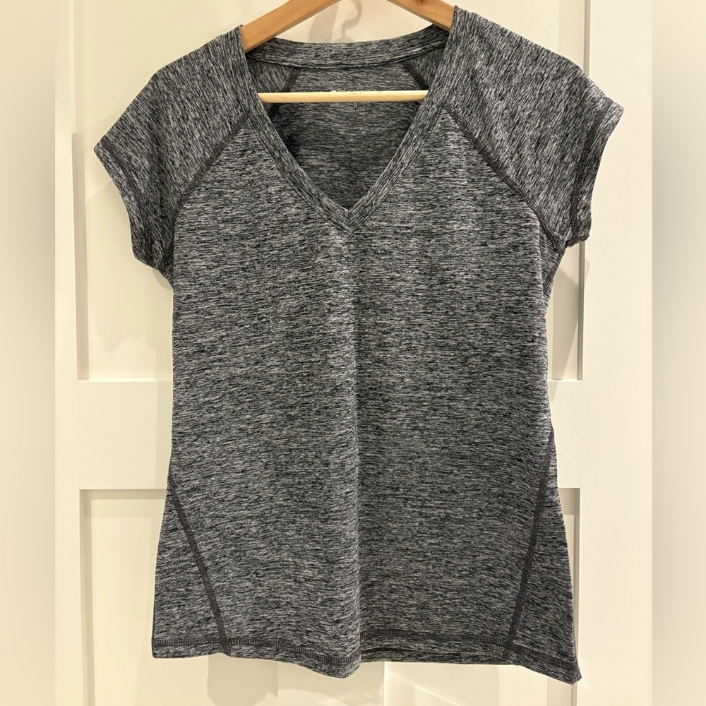 Short Sleeve V-Neck Athletic Shirt